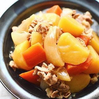 ◯◯を使って時短!味しみしみ「黄金肉じゃが」献立