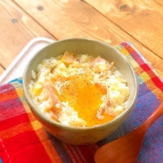 レンジでOK!魅惑の「カルボナーラごはん」が超簡単なのに危険な旨さ