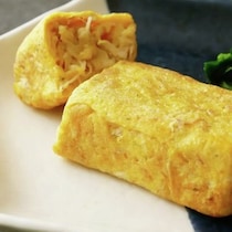 シャキシャキ食感がクセになる「台湾風卵焼き」