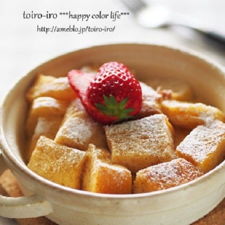 余ったパンが大変身！あったかおいしい「パンプディング」を作ろう