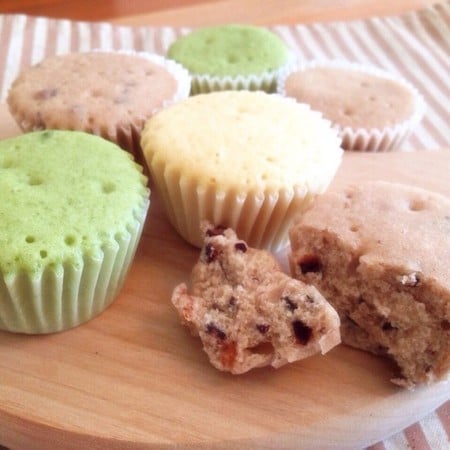 5分朝食！レンジで完成ふわふわ「蒸しパン」