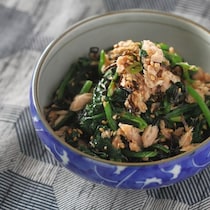 旬のほうれん草＆ツナで！簡単に作れて箸が進む副菜