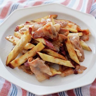 【気になるレシピ、作ってみた】さつまいもがご飯すすむメインおかずに！「さつまいもと豚肉の甘辛炒め」を作ってみた！