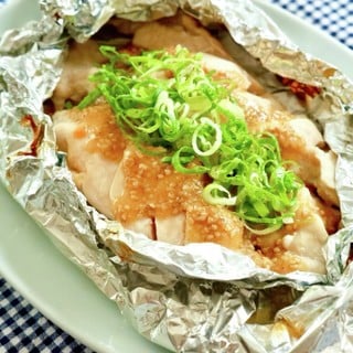 【クックパッドで人気】グリルまかせでしっとりジューシー「鶏むねホイル焼き」を作ってみた！
