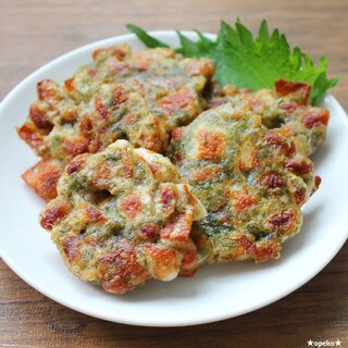 カリカリ香ばしで箸が止まらない!ちくわと納豆の磯辺焼き