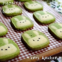 見てるだけで癒される！うさぎの「アイスボックスクッキー」