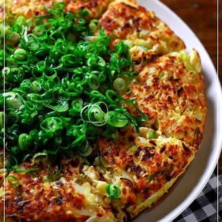 2000人が絶賛!豆腐とたっぷりキャベツでふわふわお好み焼き