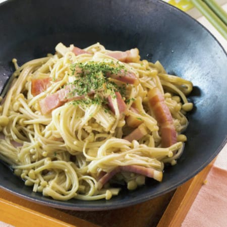 レンジで5分以内!「えのき」でスピード一品