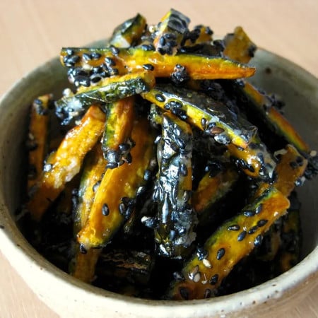 カリカリポリポリ止まらない!ヘルシーおやつ「かぼちゃけんぴ」