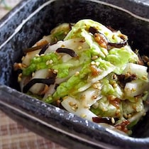 【材料1つ】味別で飽きない！混ぜるだけ「やみつき白菜ナムル」5選