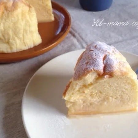 勝手に3層にわかれる！とろっふわしゅわ「魔法のケーキ」