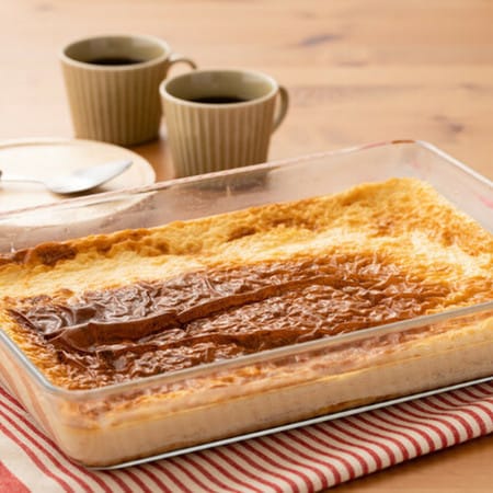消費にも◎1リットルの牛乳で作る「ぷるぷる焼きプリン」