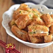 のりの風味が食欲そそる！サクサク旨すぎ「のり塩レンコン」