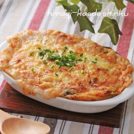 もっちり&ホクホク!「餅×長いものグラタン」レシピ3選