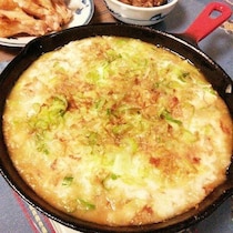 混ぜて焼くだけで絶品！居酒屋風おつまみ「長いものとろとろ焼き」