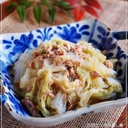 買い物不要で作れる！「白菜とツナ缶」のあったかレシピ