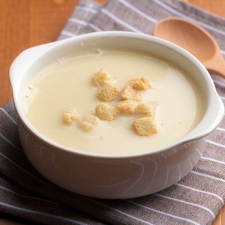 ミキサー不要で簡単！食材のうまみたっぷり「濃厚あったかポタージュ」