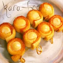 くるくる！「ベーコン巻き」がお弁当のすき間に便利