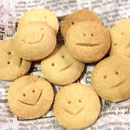 材料3つで！卵＆バター不使用サクほろクッキー