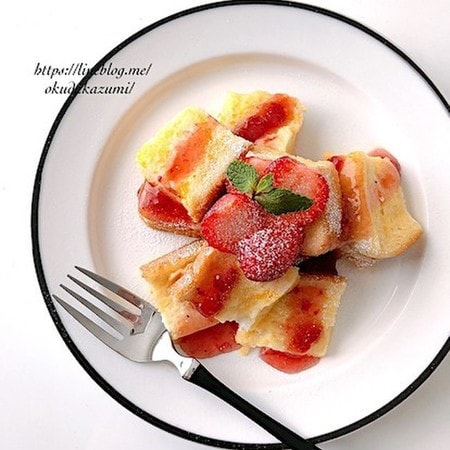 フライパン不要！チンするだけで「ふわとろフレンチトースト」ができちゃった