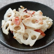 つくれぽ400件以上！ベーコンの旨み＆にんにくの香りでやみつき「ペペロンれんこん」作ってみた