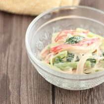 「小松菜」で5分！あっという間にできるサラダ