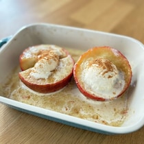 アツアツとろとろ！耐熱容器ひとつで作る 「焼きりんご」がおいしすぎた！