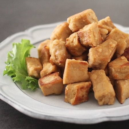 【つくれぽ900件】材料1つ！カリじゅわやみつき「高野豆腐」おかず