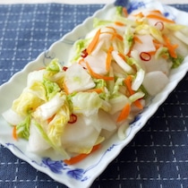 旬のおいしさをいつでも食卓に！大根＆白菜の「作りおき漬けもの」