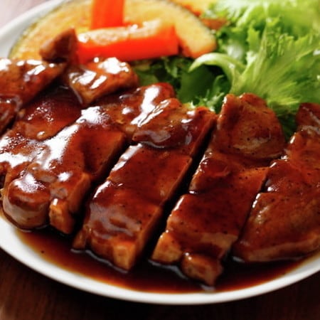 10分あれば！こってり美味な「トンテキ」の完成