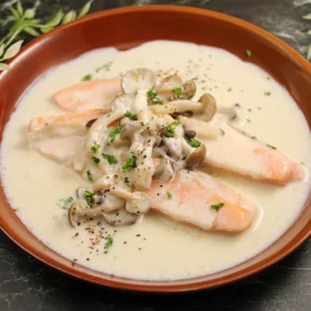鮭のおいしい食べ方発見◎「クリーム煮」で寒い日にあたたまろう