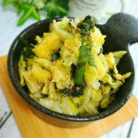 即できる！「キャベツのナムル」があと一品に超便利