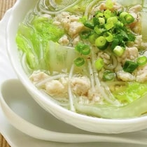 5分で！遅く帰った夜にも作れる「あったかスープ」