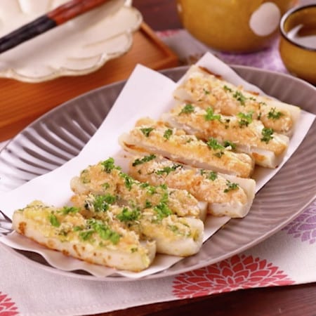 トースターで楽ちん！あと一品やおつまみに大活躍する「サクサクちくわ」味バリエ