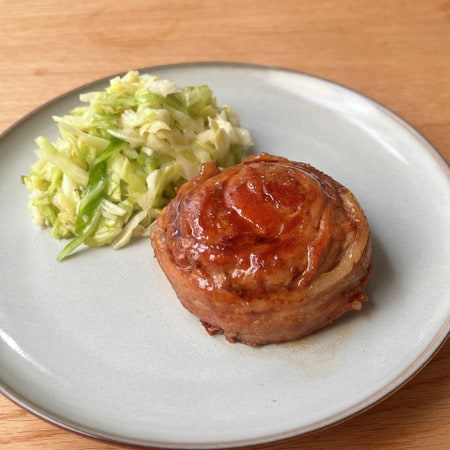 薄切り肉がごちそうに大変身!豚バラ肉の「バームブーヘン」