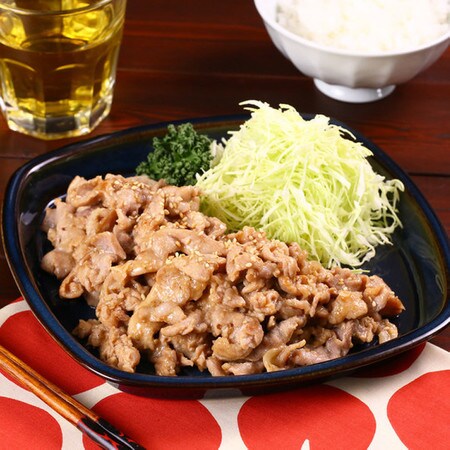 こってり濃厚でご飯進む！特製ダレに漬けた「豚こま焼肉」が柔らか美味