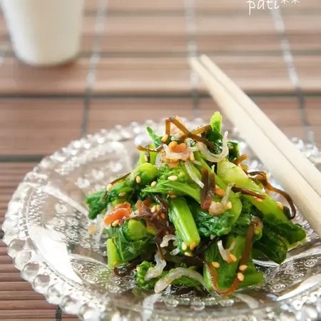 からし以外も◎自宅の調味料で味変できる「菜の花のあえ物」5選