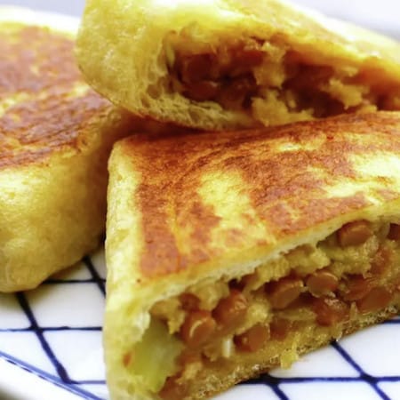外サクッ、中は旨みじゅわ〜！10分完成「納豆ステーキ」