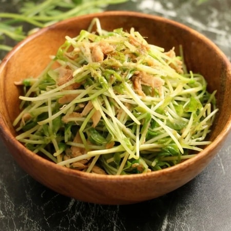 実は春が旬。ごはんがすすむ「無限豆苗」があと一品に便利