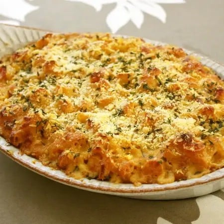 欧米のママの味!とろ〜り濃厚な味わい「マカロニチーズ」がランチにぴったり