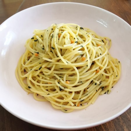 冷蔵庫がすっからかんでも大丈夫！「具なしパスタ」がパパっとランチに嬉しい