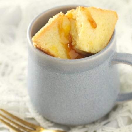 忙しい朝でも作れる！マグカップでフレンチトースト