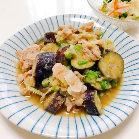 【急に暑くなった…】こんな日はさっぱりなのにガッツリ！箸止まらない豚肉と茄子の絶品みぞれ炒めの作り方