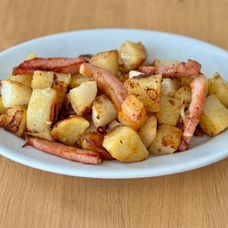 ホクホク&シャキシャキがたまらない!新食感の「山芋入りベーコンポテト」