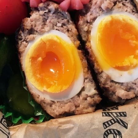 【材料はいつものアレ！】黄身がとろ〜り溢れ出す！絶品「スコッチエッグ」