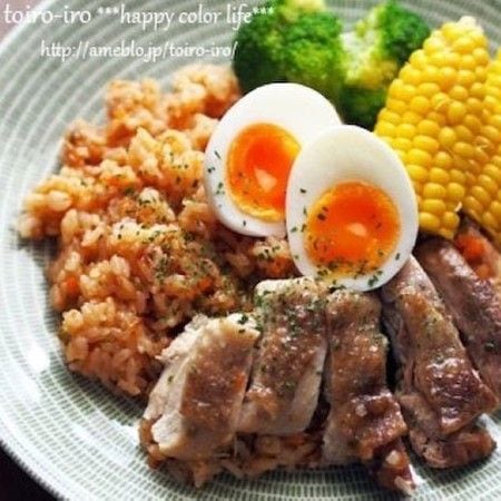 炊飯器に全部おまかせ！ほったらかしで「カフェ風ごはん」