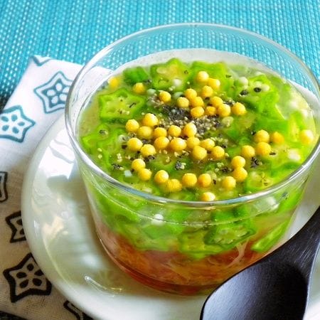【ミキサー不要】夏バテ気味の体にしみる「夏野菜ひんやりスープ」