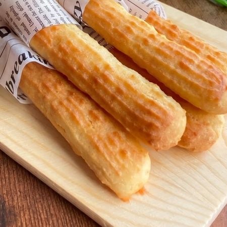 揚げないから簡単!材料3つで「チュロス」を作る