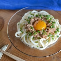 【もう包丁は使わない】夏ランチ楽する「ツナ缶×冷やしうどん」