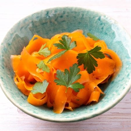 包丁キャンセル◎ピーラーで作るシャキシャキ食感の「極上リボンサラダ」